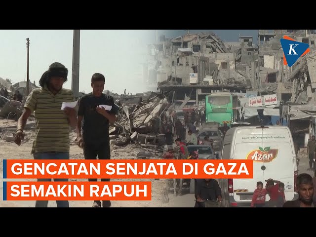 Israel Serang Gaza! Warga Palestina Khawatir Perang Pecah Lagi