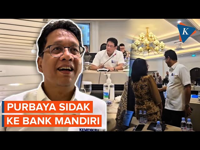 Purbaya Sidak ke Bank Mandiri, Pantau Penyaluran Dana Rp 200 Triliun