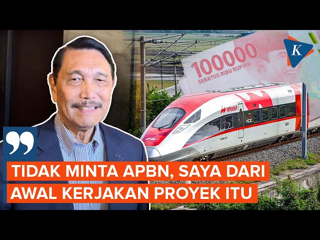 “Drama” Utang Kereta Cepat Whoosh, Luhut: Siapa yang Minta Pakai APBN?!