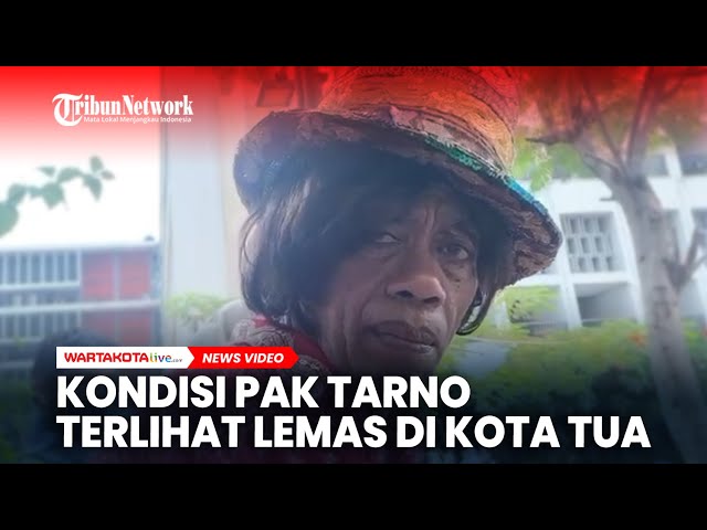Kondisi Terkini Pak Tarno Terlihat Lemas saat “Piknik” di Kota Tua