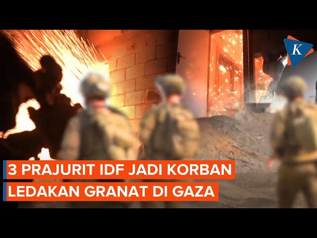 Granat Tiba-tiba Meledak Saat Istirahat, 3 Prajurit Israel Terluka