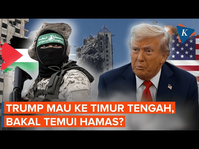 Sinyal Trump Temui Pentolan Hamas di Timur Tengah