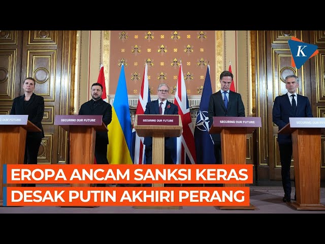 Inggris-Ukraina Beberkan Kejahatan Putin di Eropa, Ancam Sanksi Rusia Lebih Keras