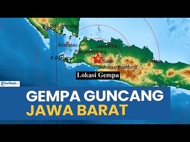 Gempa Bumi Guncang Wilayah Jawa Barat Hari Ini Sabtu 4 Oktober 2025