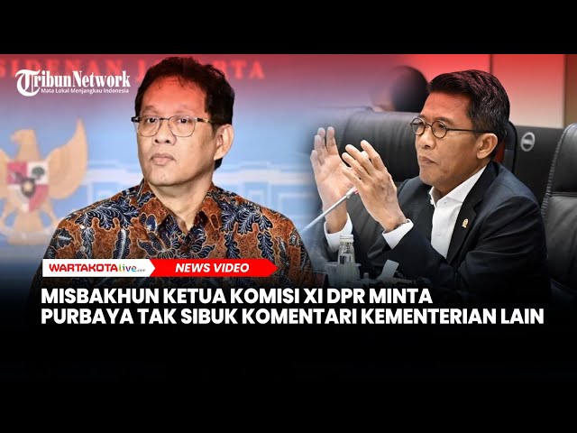 Misbakhun Ketua Komisi XI DPR Minta Purbaya Tak Sibuk Komentari Kementerian Lain