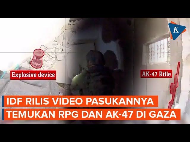 Dua Tahun Perang Gaza, IDF Masih Invasi Jelang Negosiasi Hamas-Israel, Temukan RPG