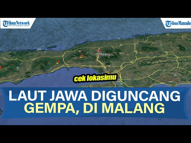 Gempa Guncang Laut Jawa Minggu 5 Oktober 2025: Informasi Terbaru dari BMKG Berpusat di Laut Malang