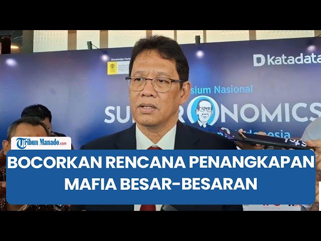 Purbaya Ungkap Rencana Penangkapan Mafia Besar besaran, Sudah Kantongi Nama Termasuk Sosok Berkuasa