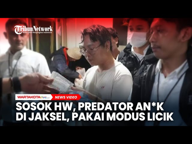 SOSOK HW Predator Anak di Jaksel, Beraksi Menyimpang Cabuli Anak Pakai Modus Licik