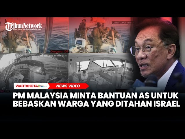 PM Malaysia Minta Bantuan AS untuk Bebaskan Warga yang Ditahan Israel