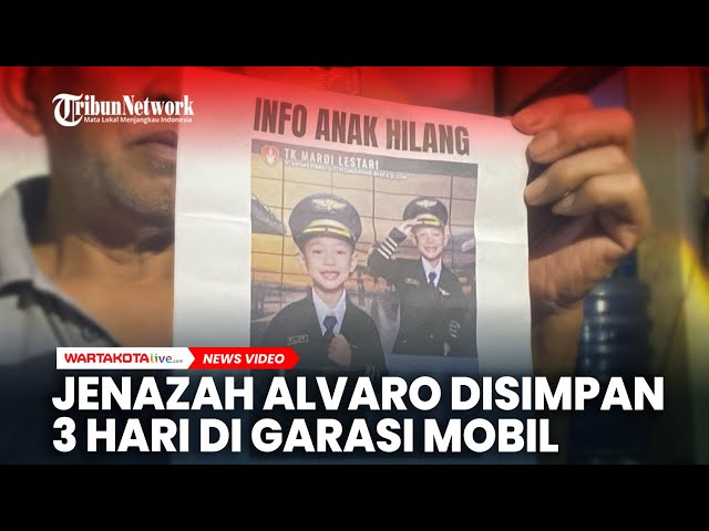 Jenazah Alvaro Disimpan 3 Hari di Garasi Mobil Sebelum Dibuang ke Tenjo, Bogor