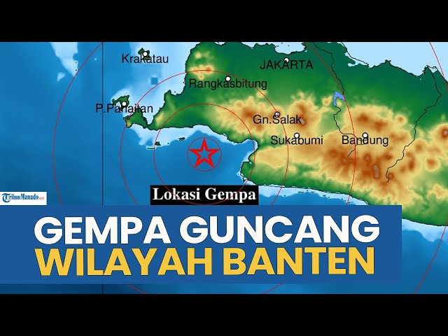 Guncangan Gempa Bumi Melanda Wilayah Banten Malam Ini Sabtu 29 November 2025