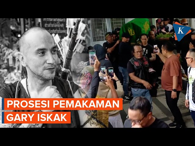 Momen Pemakaman Gary Iskak di TPU Tanah Kusir