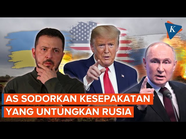 Bocor Rencana AS untuk Ukraina, Ungkap Potensi Penyerahan Wilayah ke Rusia