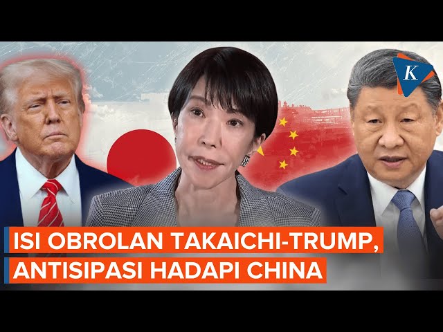 Takaichi Telepon Trump, China Masuk dalam 3 Poin Bahasan