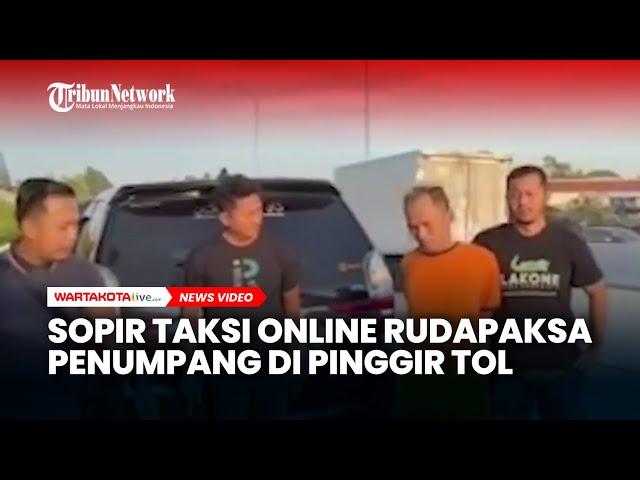 Bejat! Sopir Taksi Online Rudapaksa Penumpang di Pinggir Tol Kunciran, Korban Diancam Pistol