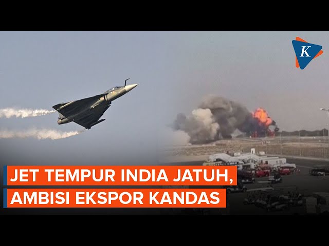 Jet Tempur India Tejas Jatuh di Dubai Airshow 2025, Ambisi Ekspor Kandas