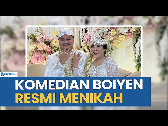 BOIYEN RESMI MENIKAH, UNGKAP PERJALANAN CINTA DENGAN RULLY YANG JALANI 2 TAHUN LDR