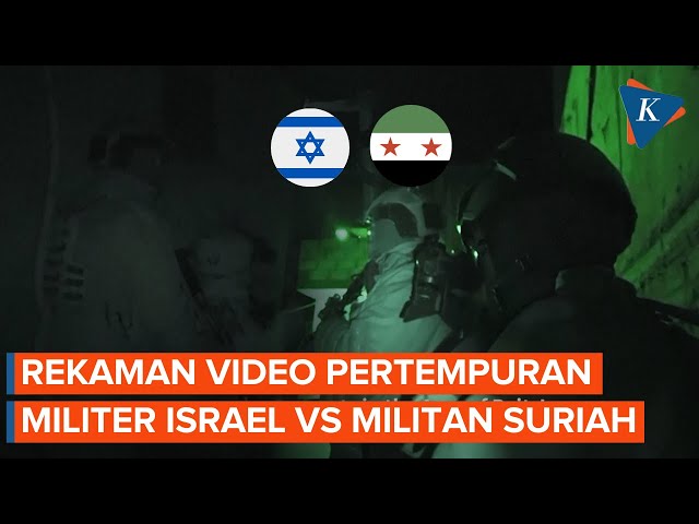 Israel Rilis Video Pasukannya Bertempur Lawan Militan di Suriah