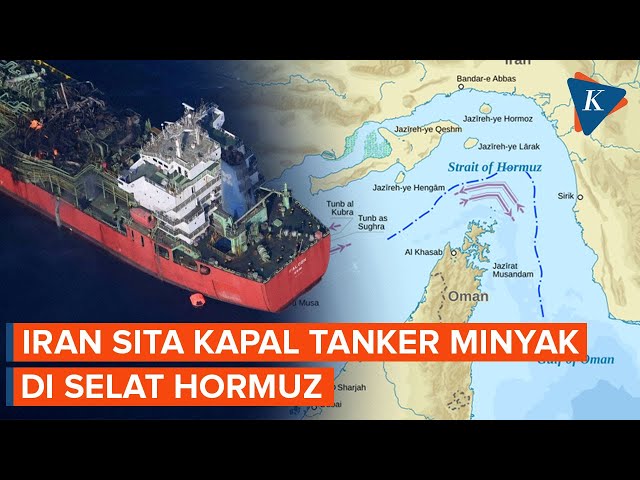 Iran Sita Kapal Tanker Minyak di Selat Hormuz, AS Kerahkan Drone