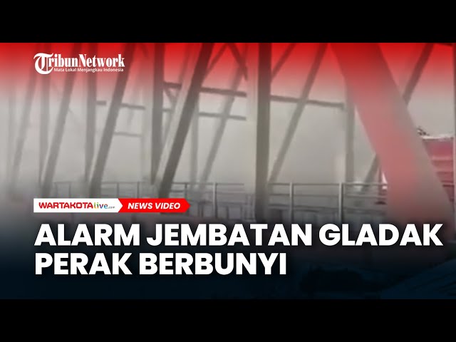 Peringatan Bahaya Kalau Alarm Jembatan Gladak Perak Berbunyi