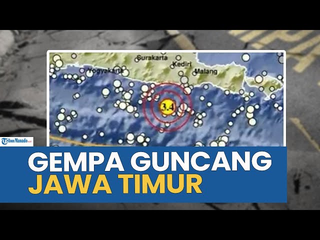 Gempa Bumi Guncang Wilayah Jawa Timur Siang Ini Sabtu 29 November 2025