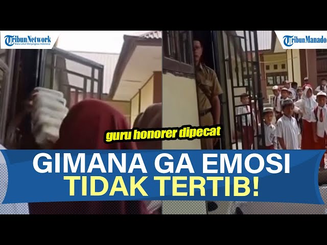 VIRAL! GURU HONORER DIPECAT USAI BANTING MAKANAN, BERMULA DARI KETIDAKTERTIBAN