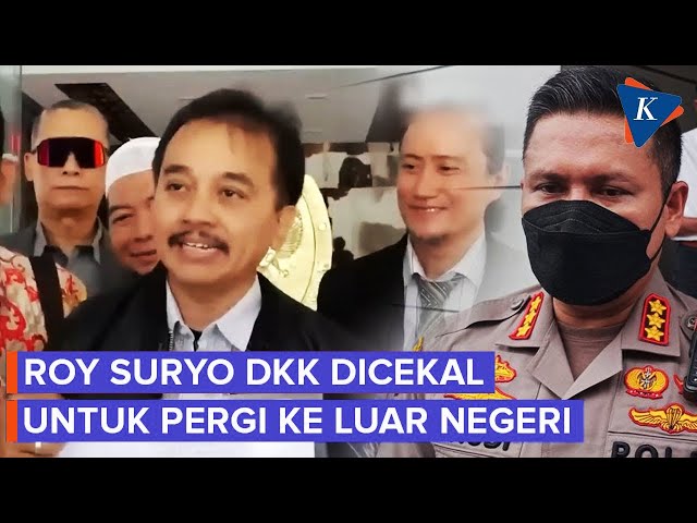 Roy Suryo dkk Tersangka Kasus Ijazah Jokowi Dicekal ke Luar Negeri