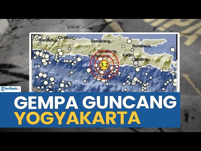 GUNCANGAN GEMPA BUMI DI WILAYAH YOGYAKARTA HARI INI SABTU 6 DESEMBER 2025