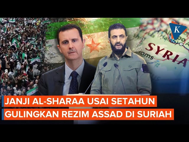 Janji Manis Al-Sharaa Setelah Setahun Gulingkan Rezim Assad di Suriah
