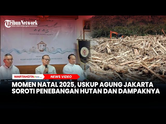 Momen Natal 2025, Uskup Agung Jakarta Soroti Penebangan Hutan dan Dampaknya