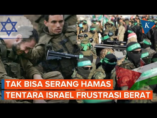 Tentara Israel Frustrasi Tak Bisa Serang Hamas, Ini Penyebabnya!