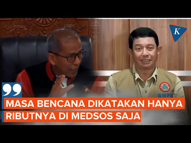Hakim MK Sedih Pernyataan Kepala BNPB soal Banjir Sumatera: Seleksinya Benar atau Tidak?