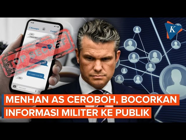 Menteri Perang Hegseth Ceroboh Pakai Aplikasi, Rahasia Operasi Militer AS Bocor!