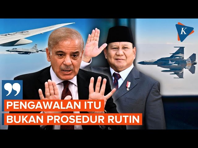 Bukan Protokol Rutin, Ini Alasan Pakistan Kawal Prabowo dengan 6 Jet Tempur