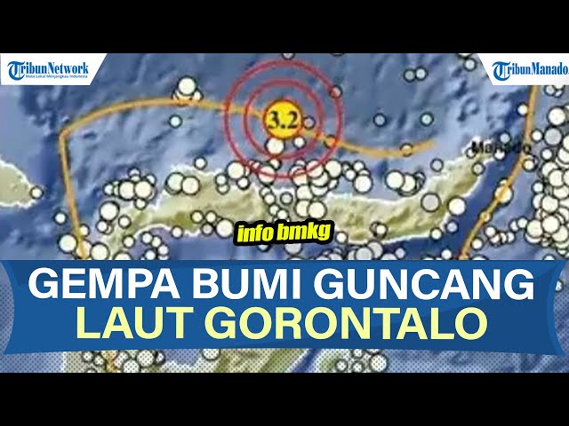 Gempa Bumi Hari Ini Selasa 23 Desember 2025, Info BMKG Laut Gorontalo