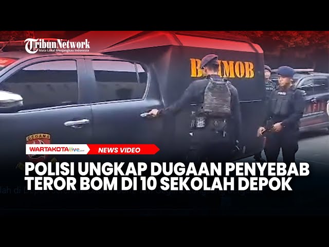 Polisi Ungkap Dugaan Penyebab Teror Bom di 10 Sekolah Depok