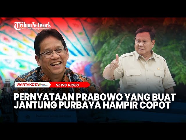 Pernyataan Prabowo yang Buat Jantung Purbaya Hampir Copot