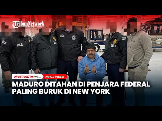 Ngeri! Maduro Ditahan di Penjara Federal Paling Buruk di New York