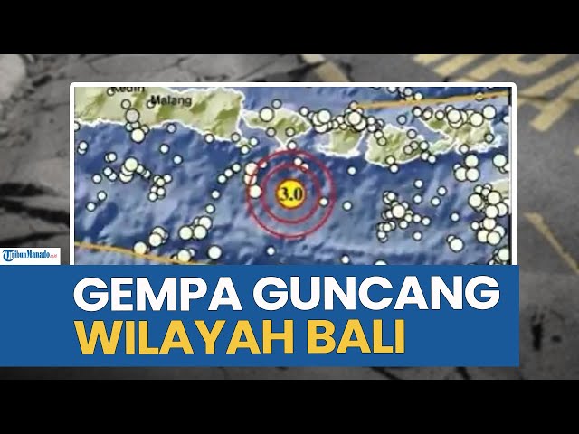 GUNCANGAN GEMPA BUMI MELANDA WILAYAH BALI HARI INI KAMIS 8 JANUARI 2026