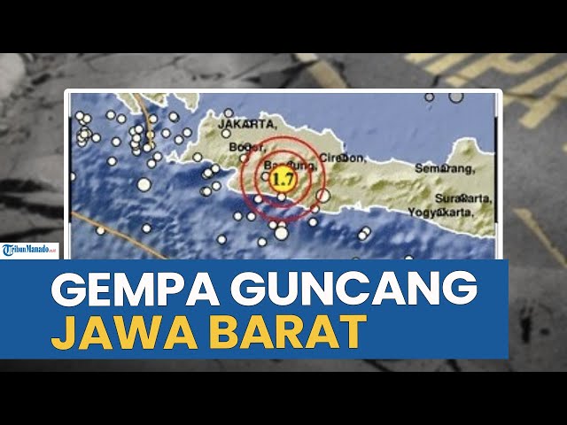 GUNCANGAN GEMPA MAGNITUDE KECIL MELANDA WILAYAH JAWA BARAT MINGGU 4 JANUARI 2026