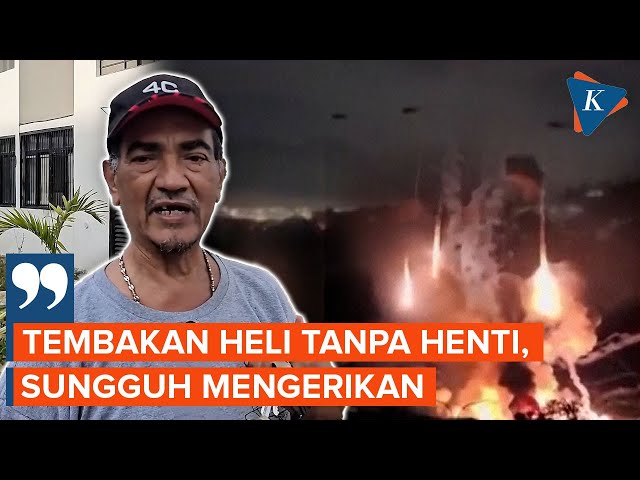 Kesaksian Warga Caracas Lihat AS Serang Venezuela, Tembakan Helikopter Tanpa Henti!