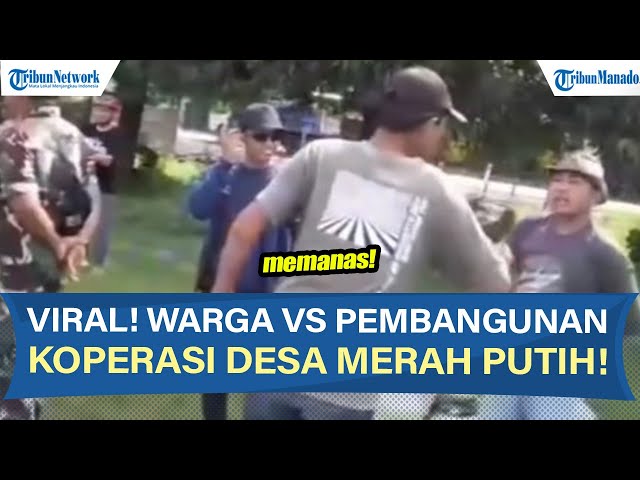 VIRAL! WARGA MARAH, TOLAK PEMBANGUNAN KOPERASI DESA MERAH PUTIH DI ATAS LAPANGAN SEPAK BOLA