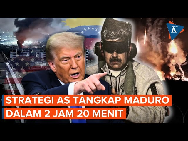 Taktik AS dalam Menangkap Maduro: 2,5 Jam yang Mencekam di Ibu Kota Venezuela