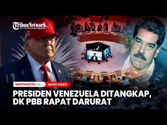 Usai Presiden Venezuela Ditangkap, DK PBB Lakukan Pertemuan Darurat