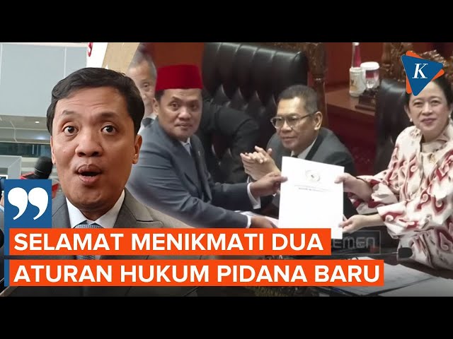 KUHP dan KUHAP Baru Berlaku, Habiburokhman: Selamat Menikmati