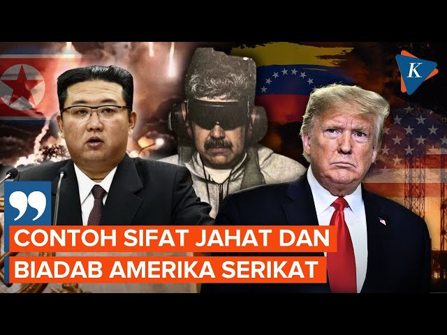 Murka Korut Usai AS Serang Venezuela: Contoh Sifat Jahat dan Biadab!