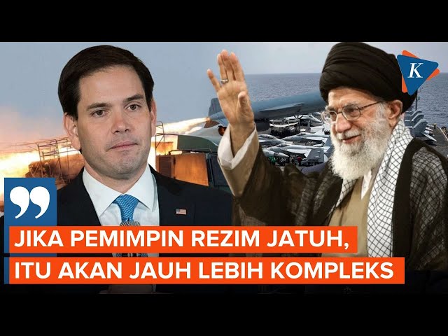 Menlu AS Sebut Gulingkan Rezim Iran Jauh Lebih Rumit dari Venezuela