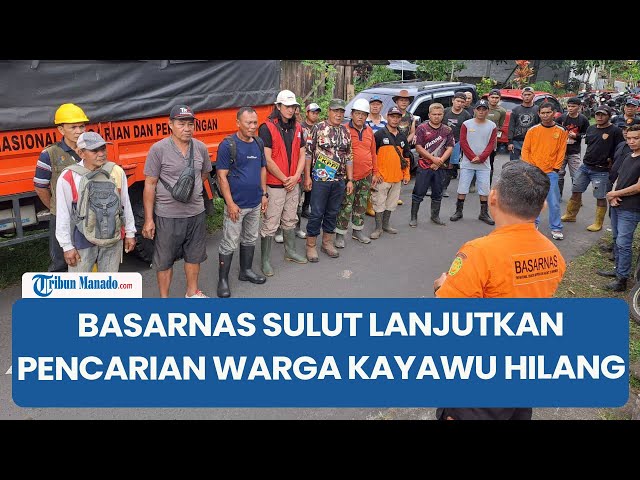 Basarnas Sulut Lanjutkan Pencarian Warga Kayawu Hilang di Perkebunan Irang Tomohon
