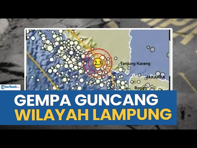 GEMPA BUMI DI WILAYAH LAMPUNG HARI INI RABU 7 JANUARI 2026
